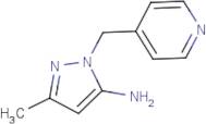 3-Methyl-1-(pyridin-4-ylmethyl)-1H-pyrazol-5-amine