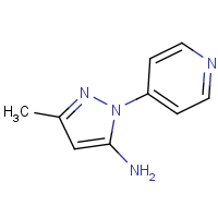 3-Methyl-1-(pyridin-4-yl)-1H-pyrazol-5-amine