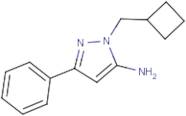 1-(Cyclobutylmethyl)-3-phenyl-1H-pyrazol-5-amine