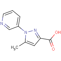 5-Methyl-1-(pyridin-3-yl)-1H-pyrazole-3-carboxylic acid