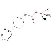 tert-Butyl N-[1-(pyrimidin-4-yl)piperidin-4-yl]carbamate