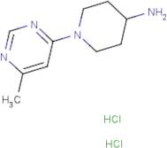 1-(6-Methylpyrimidin-4-yl)piperidin-4-amine dihydrochloride