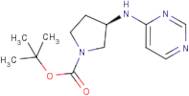 tert-Butyl (3R)-3-(pyrimidin-4-ylamino)pyrrolidine-1-carboxylate