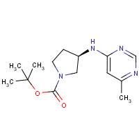 tert-Butyl (3R)-3-[(6-methylpyrimidin-4-yl)amino]pyrrolidine-1-carboxylate