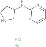 N-[(3S)-Pyrrolidin-3-yl]pyrimidin-2-amine dihydrochloride