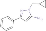 1-(Cyclopropylmethyl)-3-phenyl-1H-pyrazol-5-amine