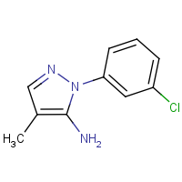 1-(3-Chlorophenyl)-4-methyl-1H-pyrazol-5-amine