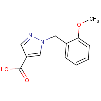 1-[(2-Methoxyphenyl)methyl]-1H-pyrazole-4-carboxylic acid