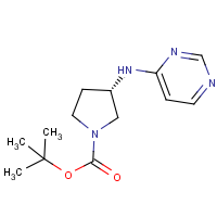 tert-Butyl (3S)-3-(pyrimidin-4-ylamino)pyrrolidine-1-carboxylate