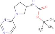 tert-Butyl N-[(3S)-1-(pyrimidin-4-yl)pyrrolidin-3-yl]carbamate