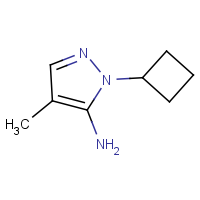 1-Cyclobutyl-4-methyl-1H-pyrazol-5-amine