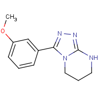 3-(3-Methoxyphenyl)-5H,6H,7H,8H-[1,2,4]triazolo[4,3-a]pyrimidine