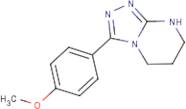 3-(4-Methoxyphenyl)-5H,6H,7H,8H-[1,2,4]triazolo[4,3-a]pyrimidine