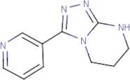 3-{5H,6H,7H,8H-[1,2,4]Triazolo[4,3-a]pyrimidin-3-yl}pyridine