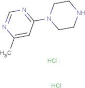 4-Methyl-6-(piperazin-1-yl)pyrimidine dihydrochloride