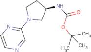 tert-Butyl N-[(3R)-1-(pyrazin-2-yl)pyrrolidin-3-yl]carbamate