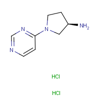 (3R)-1-(Pyrimidin-4-yl)pyrrolidin-3-amine dihydrochloride