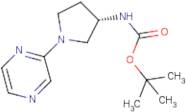 tert-Butyl N-[(3S)-1-(pyrazin-2-yl)pyrrolidin-3-yl]carbamate