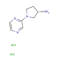 (3S)-1-(Pyrazin-2-yl)pyrrolidin-3-aminedihydrochloride