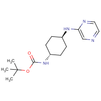 trans-tert-Butyl N-[4-(pyrazin-2-ylamino)cyclohexyl]carbamate