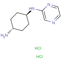 trans-1-N-(Pyrazin-2-yl)cyclohexane-1,4-diamine dihydrochloride