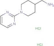 [1-(Pyrimidin-2-yl)piperidin-4-yl]methanamine dihydrochloride