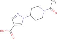 1-(1-Acetylpiperidin-4-yl)-1H-pyrazole-4-carboxylic acid