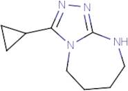 3-Cyclopropyl-5H,6H,7H,8H,9H-[1,2,4]triazolo[4,3-a][1,3]diazepine