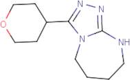 3-(Oxan-4-yl)-5H,6H,7H,8H,9H-[1,2,4]triazolo[4,3-a][1,3]diazepine