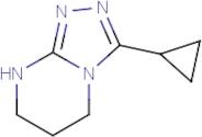 3-Cyclopropyl-5H,6H,7H,8H-[1,2,4]triazolo[4,3-a]pyrimidine