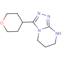 3-(Oxan-4-yl)-5H,6H,7H,8H-[1,2,4]triazolo[4,3-a]pyrimidine