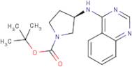 tert-Butyl (3R)-3-(quinazolin-4-ylamino)pyrrolidine-1-carboxylate