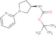 tert-Butyl N-[(3R)-1-(pyridin-2-yl)pyrrolidin-3-yl]carbamate