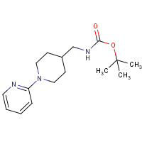 tert-Butyl N-{[1-(pyridin-2-yl)piperidin-4-yl]methyl}carbamate