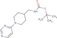 tert-Butyl N-{[1-(pyrimidin-4-yl)piperidin-4-yl]methyl}carbamate