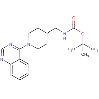 tert-Butyl N-{[1-(quinazolin-4-yl)piperidin-4-yl]methyl}carbamate