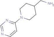 [1-(Pyrimidin-4-yl)piperidin-4-yl]methanamine