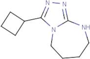 3-Cyclobutyl-5H,6H,7H,8H,9H-[1,2,4]triazolo[4,3-a][1,3]diazepine