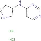 N-[(3S)-Pyrrolidin-3-yl]pyrimidin-4-amine dihydrochloride