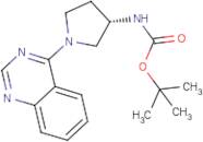 tert-Butyl N-[(3S)-1-(quinazolin-4-yl)pyrrolidin-3-yl]carbamate