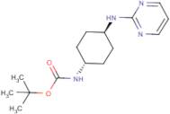 trans-tert-Butyl N-[4-(pyrimidin-2-ylamino)cyclohexyl]carbamate