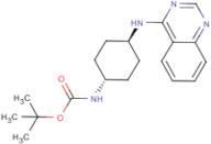 trans-tert-Butyl N-[4-(quinazolin-4-ylamino)cyclohexyl]carbamate