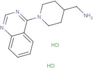 [1-(Quinazolin-4-yl)piperidin-4-yl]methanamine dihydrochloride