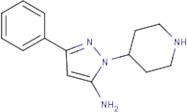 3-Phenyl-1-(piperidin-4-yl)-1H-pyrazol-5-amine