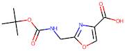 2-(Aminomethyl)-1,3-oxazole-4-carboxylic acid, 2-BOC protected