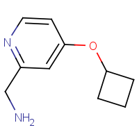 (4-Cyclobutoxypyridin-2-yl)methanamine