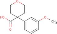 4-(3-Methoxyphenyl)oxane-4-carboxylic acid