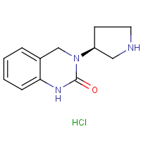 3-[(3S)-Pyrrolidin-3-yl]-1,2,3,4-tetrahydroquinazolin-2-one hydrochloride