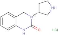 3-[(3R)-Pyrrolidin-3-yl]-1,2,3,4-tetrahydroquinazolin-2-one hydrochloride