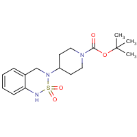 tert-Butyl 4-(2,2-dioxido-1,4-dihydro-3H-2,1,3-benzothiadiazin-3-yl)piperidine-1-carboxylate